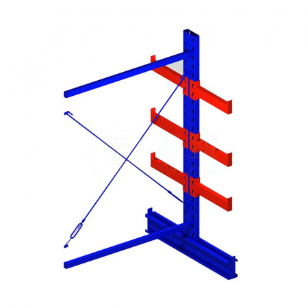 Zhiteng Double-Sided Cantilever Subframe - 1500 x 1600 x 2500 mm