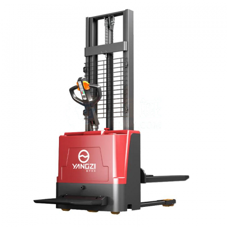 YANGZI 1.5 Ton Station Driving All Electric Stacker PSP1520 - Efficient Material Handling Solution