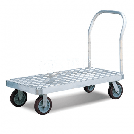 Raxwell 1350Kg Aluminum Flatbed Trolley RHMC0118 - 610 × 915mm Capacity