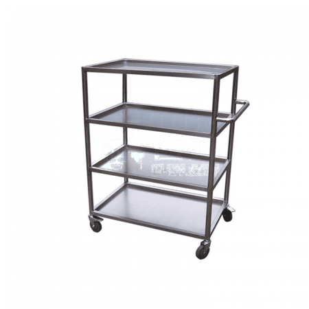 Zhaoting Corrosion-Resistant Stainless Steel Multi-Layer Handcart RCS-043-A - Durable &amp; Versatile