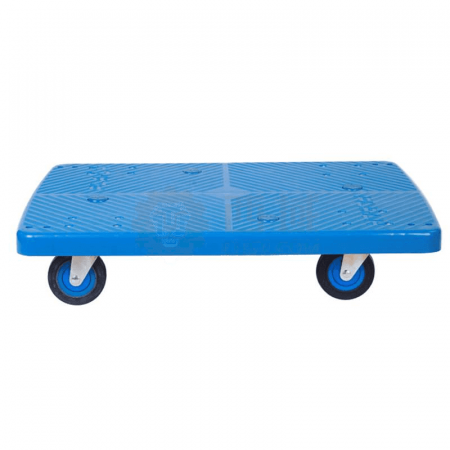 Lianhe Full Static Wheel Four Wheel Floor Truck PLA150Y-DL | 150 KG Capacity Iron Bracket Truck