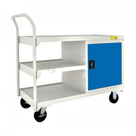 POUSTO Anti-Static Trolley TB-54 - Three-Layer Cart with 250 kg Load Capacity