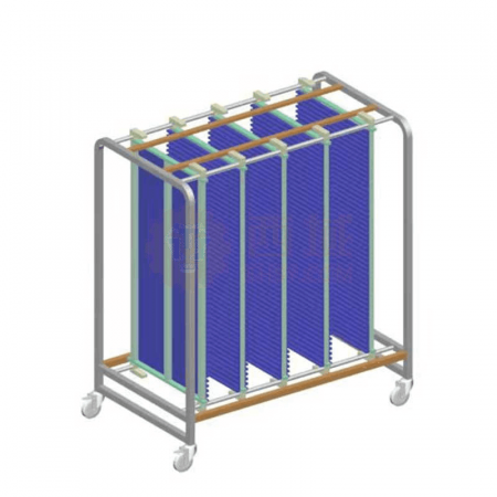 SNDWAY Anti-static PCB Turnover Vehicle SDW-23002A | Safe Transport for Electronic Components