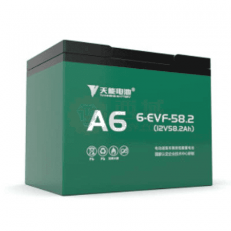 Tianneng Electric Vehicle Lead Acid Battery 6-EVF-58 - High-Performance Power Set (4 pieces/set)