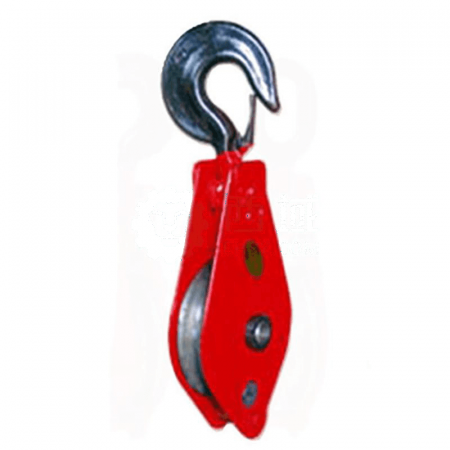 MAGTA Industrial Grade Lifting Pulley 32150B 0.32T - Open Hanging Ring for Light-Duty Lifting