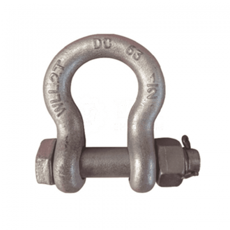 Large Ship Tools American Bow Type Shackle G/S-2130 35T | Heavy-Duty Shackle for Maritime &amp; Industrial Lifting