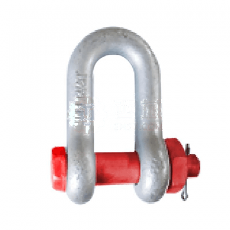 DAYANG G-2150 American D-Shaped Shackle 120T – Galvanized Heavy-Duty Lifting Shackle for Rigging &amp; Construction