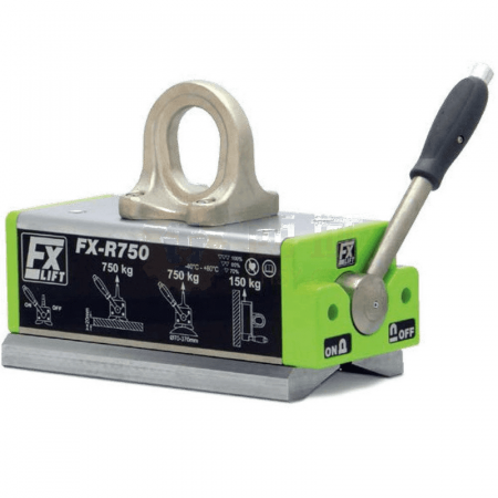 FLAIG FX-R Type FX-R750 Permanent Magnet Crane | 750 kg Lifting Capacity for Flat Materials