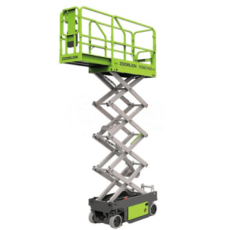 ZOOMLION Self-Propelled Scissor Type Aerial Work Platform ZS0607HDS-Li – 7.8m Maximum Height