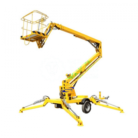 QY Arm Lift Trailer TGZ-18 – 360 Degree Rotating Lifting Vehicle for Heavy-Duty Construction and Industrial Applications