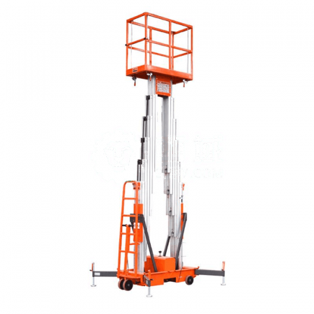 QY Aluminum Alloy Small Electric Hydraulic Lift GTWY10-130-1 - 10m Working Height