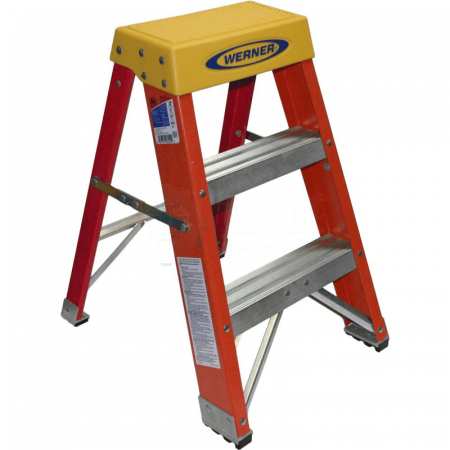 WERNER Fiberglass Ladder Stool SSF03CN - 170kg Capacity