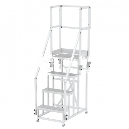 Hasegawa Professional Assembled Climbing Platform DB-46120A – Safe and Stable Work Platform with Guardrail