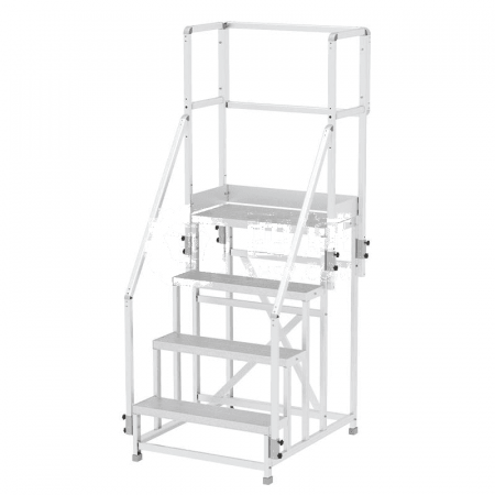 Hasegawa Professional Assembled Climbing Platform DB-48120AH – Safe and Secure Work Platform with Guardrail