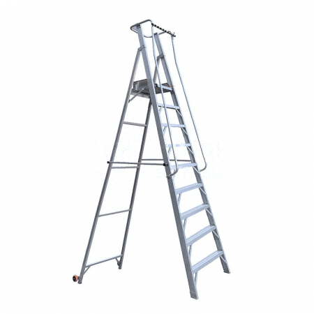 DENGYUE Aluminum Alloy Platform Ladder 9-Step DYLPT-9 – Durable