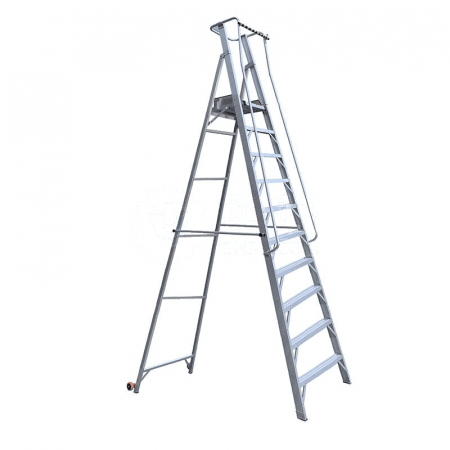 DENGYUE Aluminum Alloy Platform Ladder 10-Step DYLPT-10 – Durable