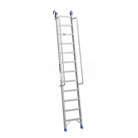 Tednawer Aluminum Alloy Hook Handrail Straight Ladder TD3612 – 360cm