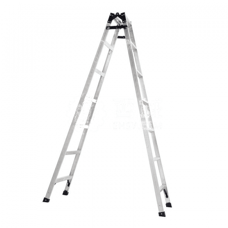 WERNER Aluminum Alloy Straight Horse Dual-Use Ladder 256CN – 12 Ladder Levels