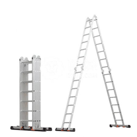 MDL 4 Folding 6-Step Zigzag Ladder – 6.6m Reach