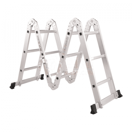 ZXA Aluminum Alloy Multifunctional Ladder LGF-370 – 3700mm Height