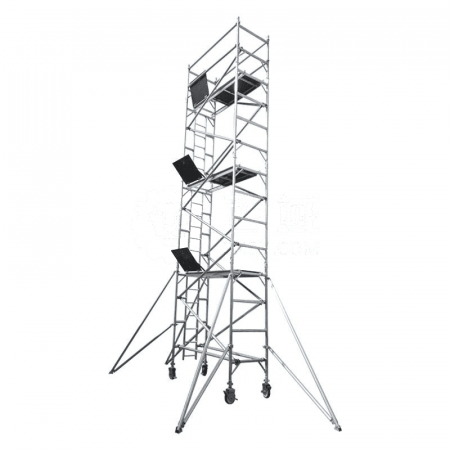 TZGF Aluminum Alloy Single Width Scaffold J2A1-73 – Reliable Scaffold for High-Reach Tasks