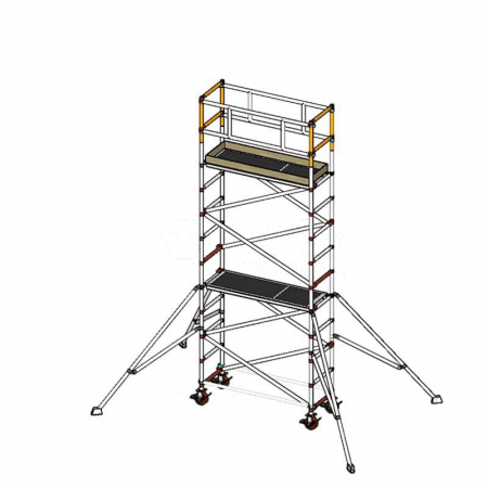 Yingsteng Aluminum Alloy Scaffold SPAN400-S2V-4 – 4.2m Height