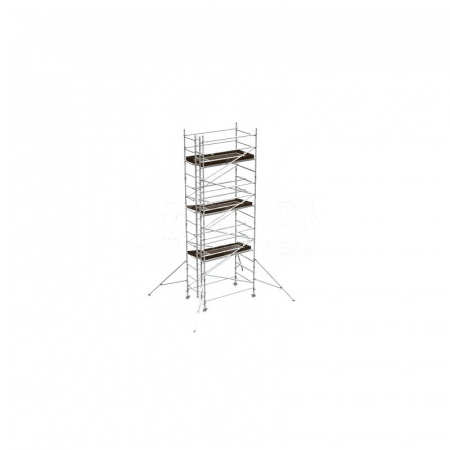 Stable and Reinforced Double Width Scaffold 5302-122A – 720kg Load Capacity