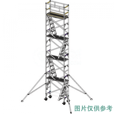 INSTANT ACCESS Aluminum Alloy Scaffold SPAN500W-S2I-8 – 8.2m Platform Height