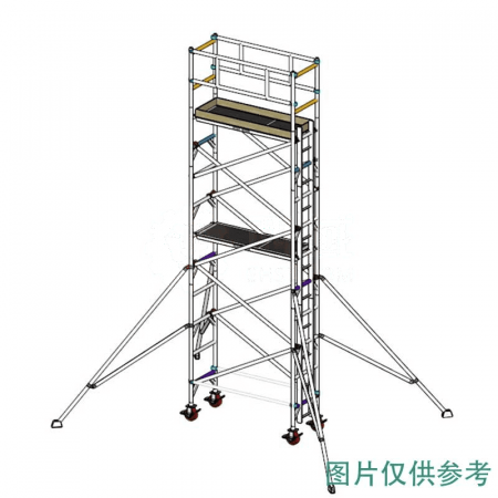 INSTANT ACCESS Aluminum Alloy Scaffold SPAN500W-S2V-5 – 5.2m Platform Height