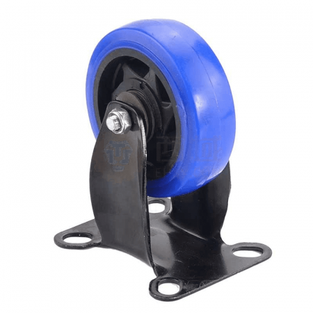 Heisdick Light Sound Flatbed Truck Wheels HKCL-477 – 5-Inch Directional Wheels for Handcarts