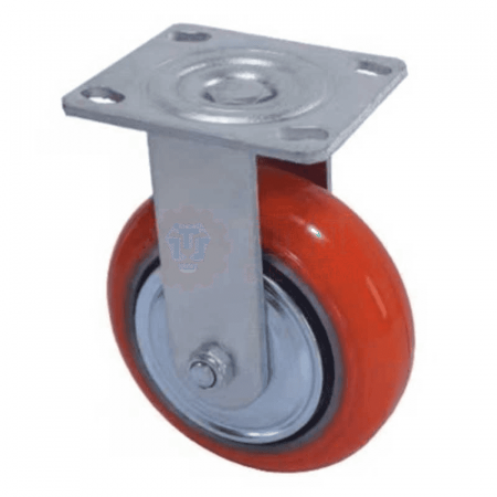 NL 8 Inch Polyurethane Fixed Wheel – Iron Core