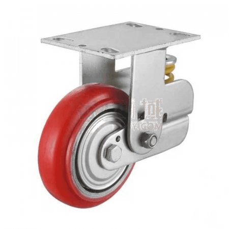 NL 5 Inch Polyurethane Shock-Absorbing Movable Wheel – Iron Core