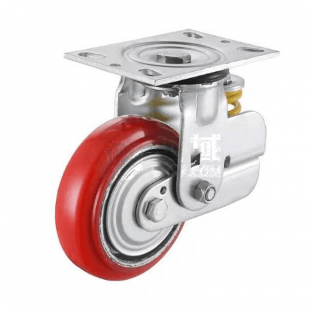 NL 5 Inch Polyurethane Shock-Absorbing Movable Wheel – Iron Core