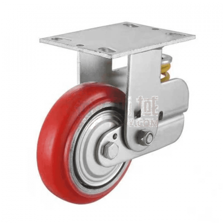 NL 5 Inch Polyurethane Shock-Absorbing Movable Wheel – Iron Core