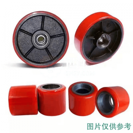 Round Island Monster Power Wheel 80  70 | Heavy-Duty Polyurethane Wheel for Industrial Use