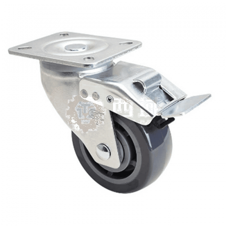 Yideli Casters 66126L-646-76 – Durable Heavy-Duty Casters for Industrial and Commercial Applications