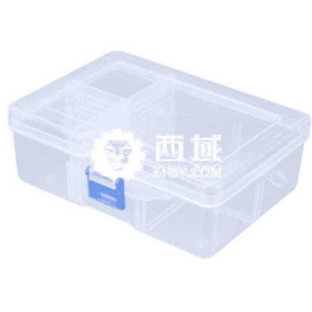 Steel Shield Plastic Parts Box S024012 – 6 Compartment Organizer for Small Parts | Durable Storage Box (167 × 126 × 62mm)