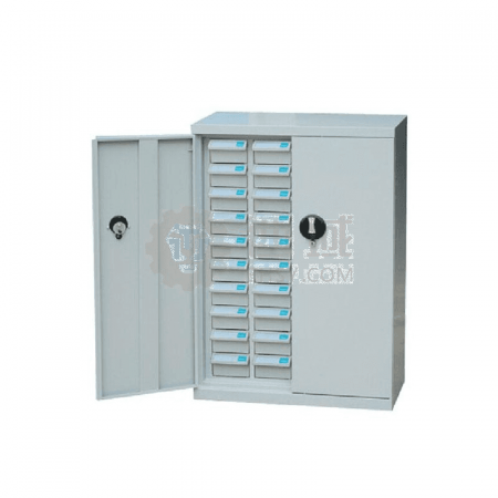 Ruidega Door Type Parts Box CBH-440D-1 – 40 Transparent ABS Drawers for Small Parts Organization