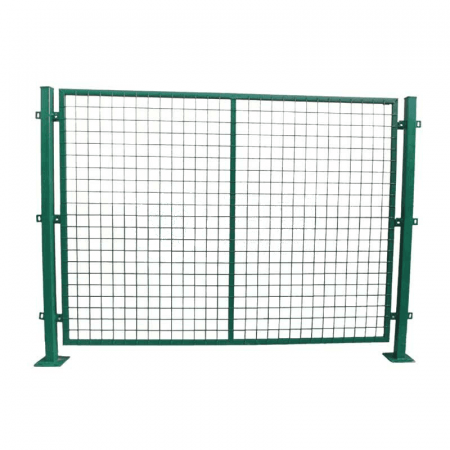 HYSTIC Warehouse Workshop Isolation Net (1.8m x 1.5m) – Green Partition with Column for Industrial Spaces