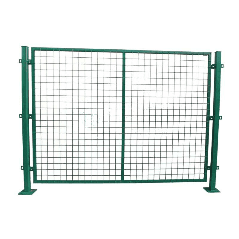 HYSTIC Warehouse Workshop Isolation Net (1.8m x 1.5m) – Green Partition with Column for Industrial Spaces