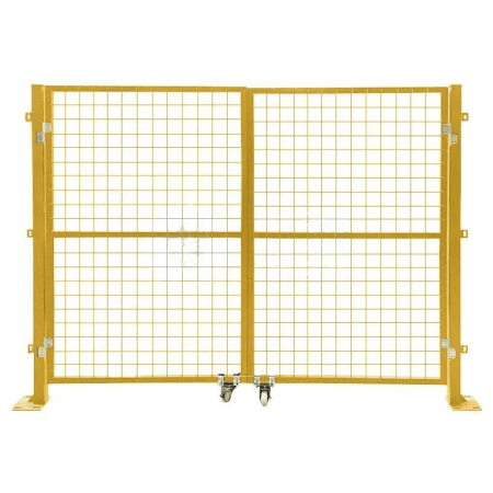 SAFEWARE Warehouse Workshop Isolation Net – Double Door with Wheels