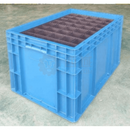 Yihengsheng Turnover Box with Grid Compartments – Durable