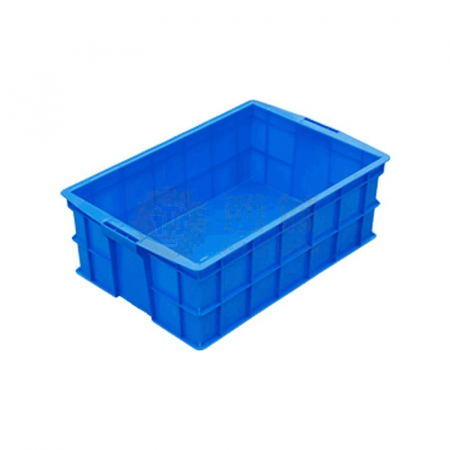 Yingdasbek Plastic Turnover Box M7 Blue – Heavy-Duty Storage Box for Tools &amp; Equipment