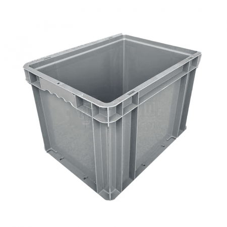 STORAGEMAID VD003 Stackable Turnover Box (Gray) – Durable