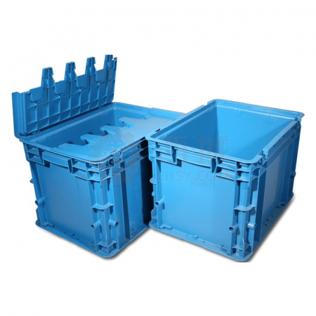 Powerking C Type 2 Turnover Box PK-C2 – Durable Open Storage Box in Blue (400 × 300 × 280mm)