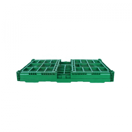 Weijia Side Door Inverted Folding Basket Without Cover – Green Storage Basket (KB604030W) for Home &amp; Industrial Use