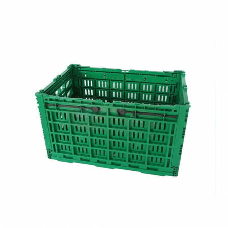 Weijia Side Door Inverted Folding Basket Without Cover – Blue Storage Basket (KB604034W) for Home &amp; Industrial Use