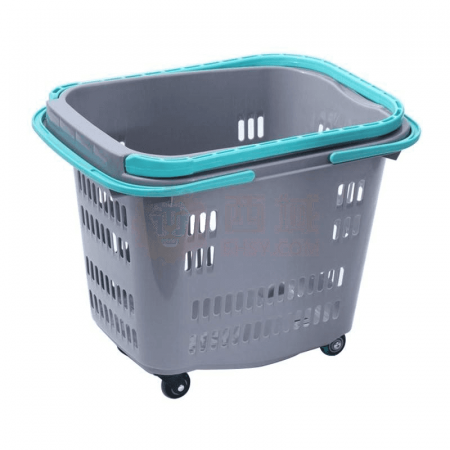 Lihe Luxury Large Four Wheel Shopping Basket - Spacious