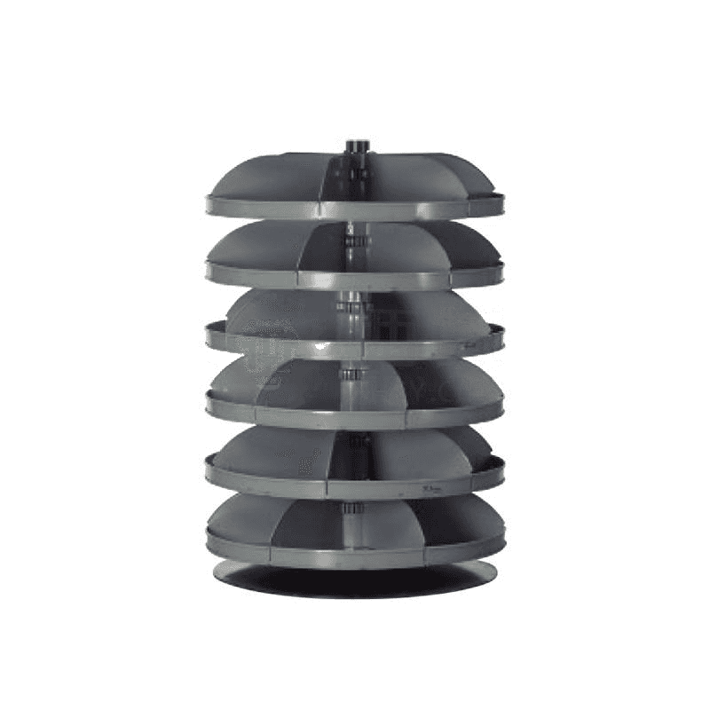 DURHAM MFG 6 711mm Rotabin Layered Rotating Rack – 1361kg Load Capacity