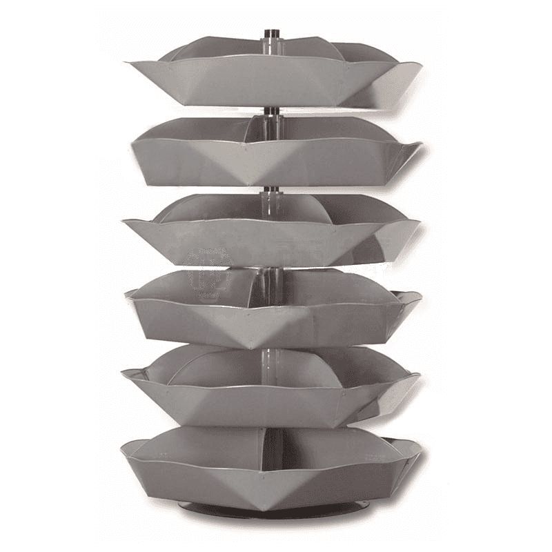 DURHAM MFG 6 Bracket 1117mm Rotabin Layered Rotating Frame – 1701kg Load Capacity